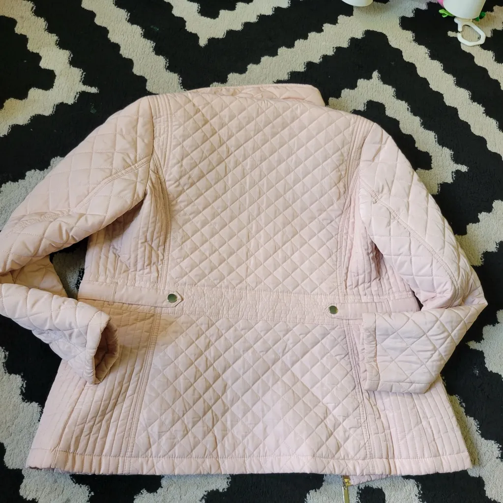 Giacca Women's Quilted Puffer Jacket Pink Size undefined - Image 2