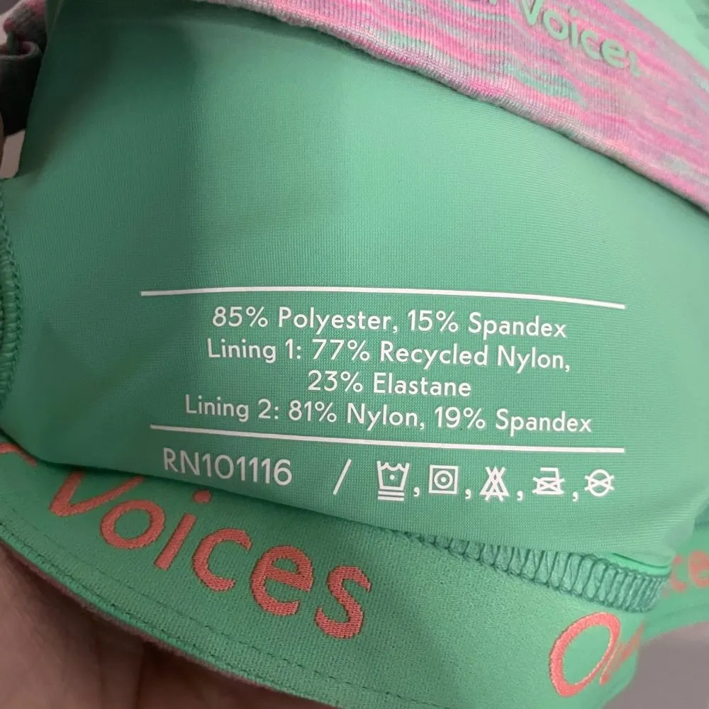 Outdoor Voices Freeform Sports Bra Strappy Bra in Watermelon Sugar Small NEW - Image 6