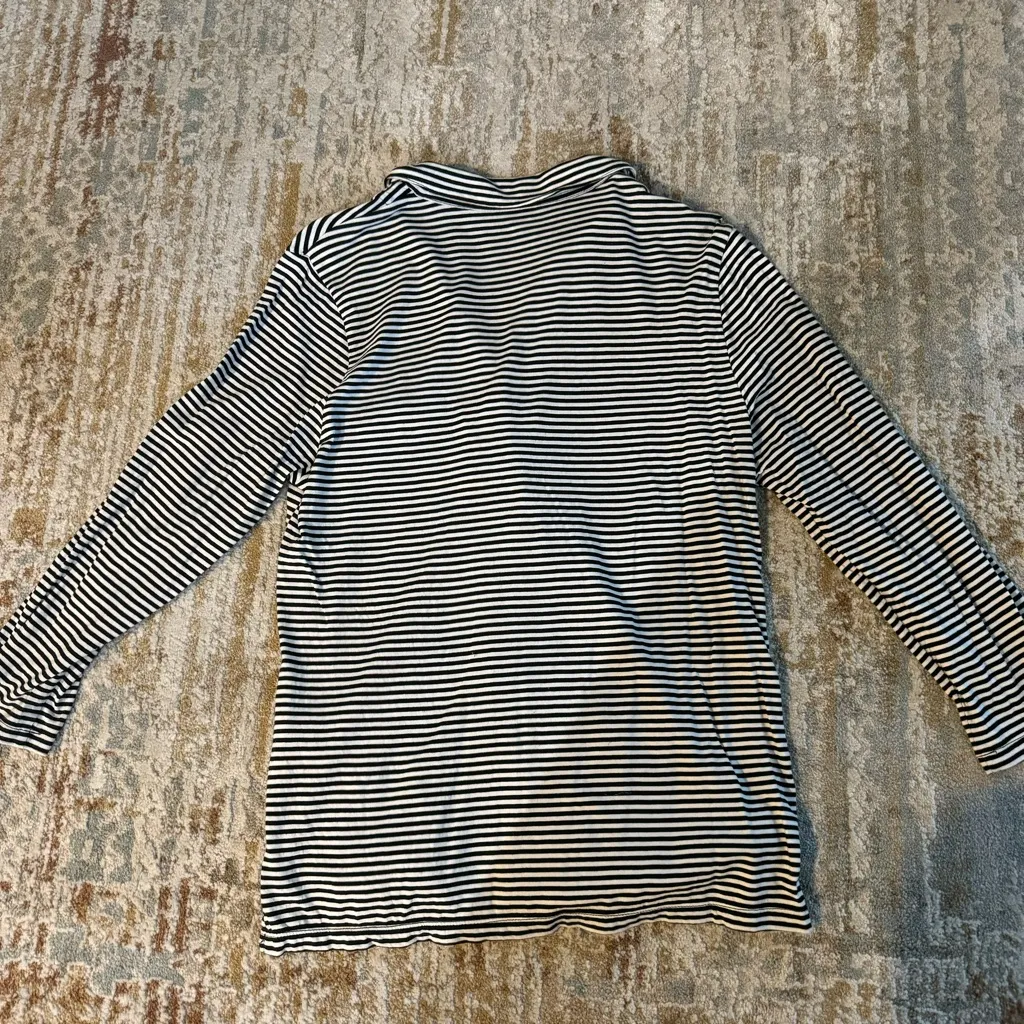 Kate Spade striped pajama top-size small - Image 3