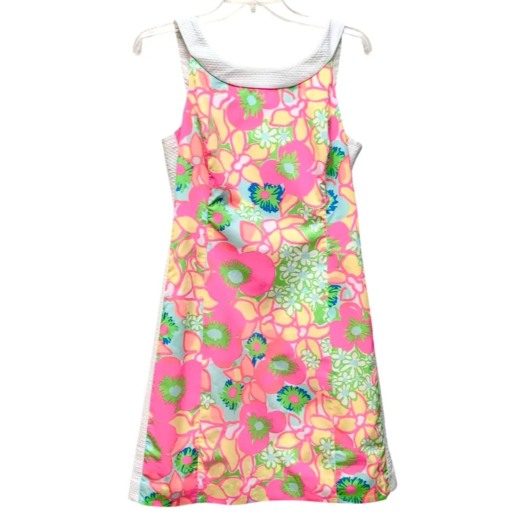 Lilly Pulitzer  Ice Cream Social Bow Darcy Shift Dress Size 6 - Image 4