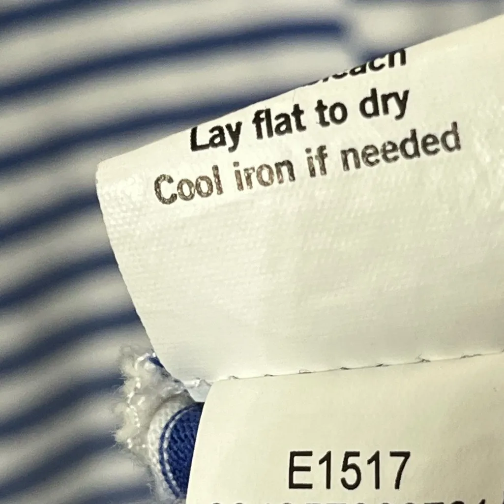 AYR The Port Tee Women’s XS Blue White Stripe Long Sleeve Pima Cotton Casual - Image 12