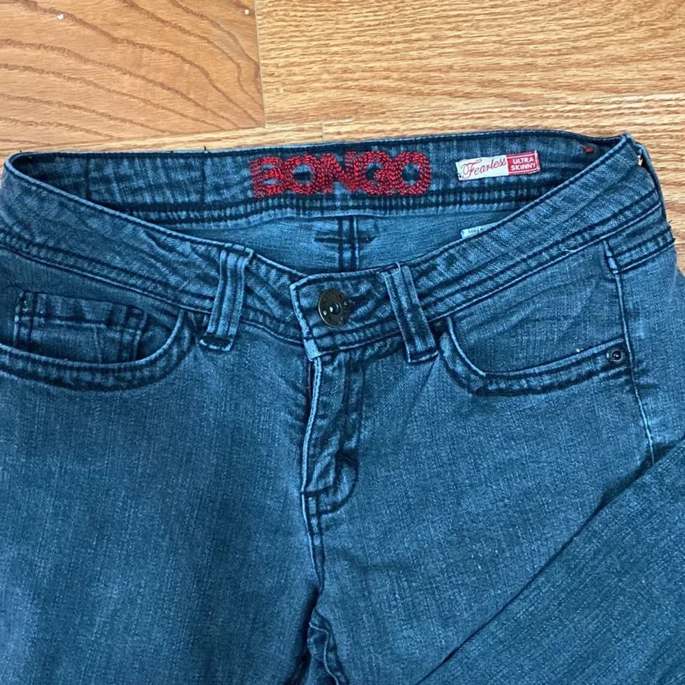 BONGO Black Juniors Ultra Skinny Jeans Size 3 Juniors - Image 2