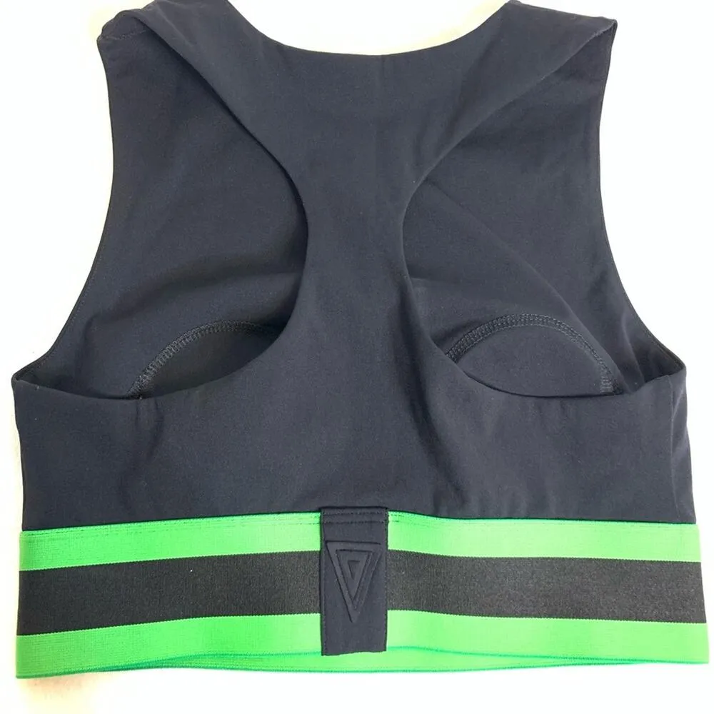 NWT No Ka Oi Maoli Lani bra green black sz XS - Image 4