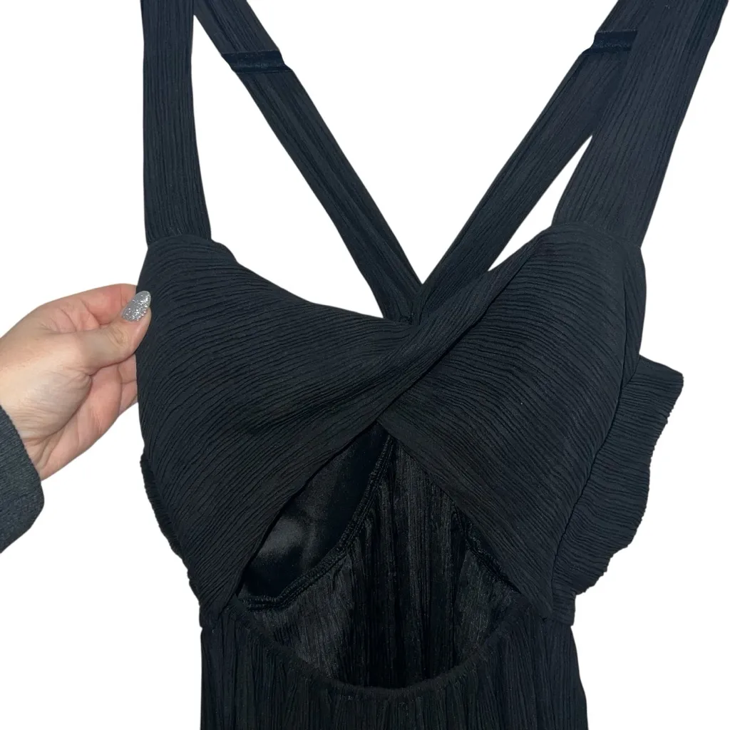 NEW NWT La Ligne Aria Maxi Dress In Black - Image 10