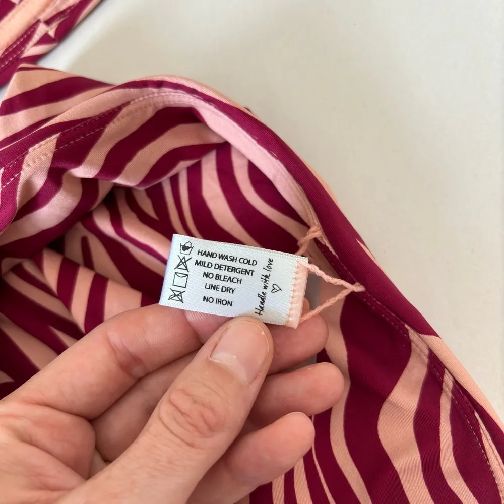 B Swimwear Pink Zebra Print Two - Image 6