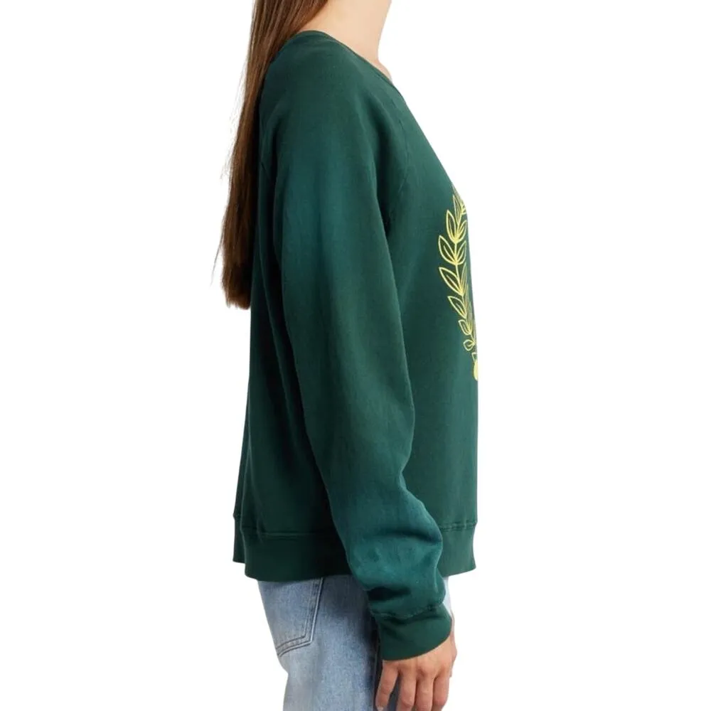 DAYDREAMER Oxford Crest Cotton Blend Sweatshirt, Size XS, New w/o Tag MSRP $115 - Image 7