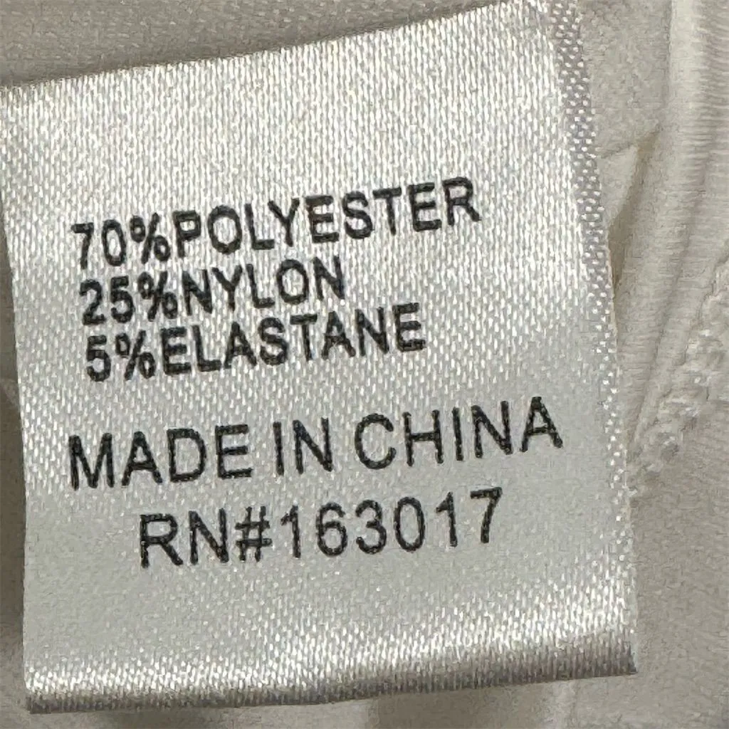 Princess Polly Mini Dress US 4 White Hook Eye Long Sleeve Milkmaid Coquette - Image 7