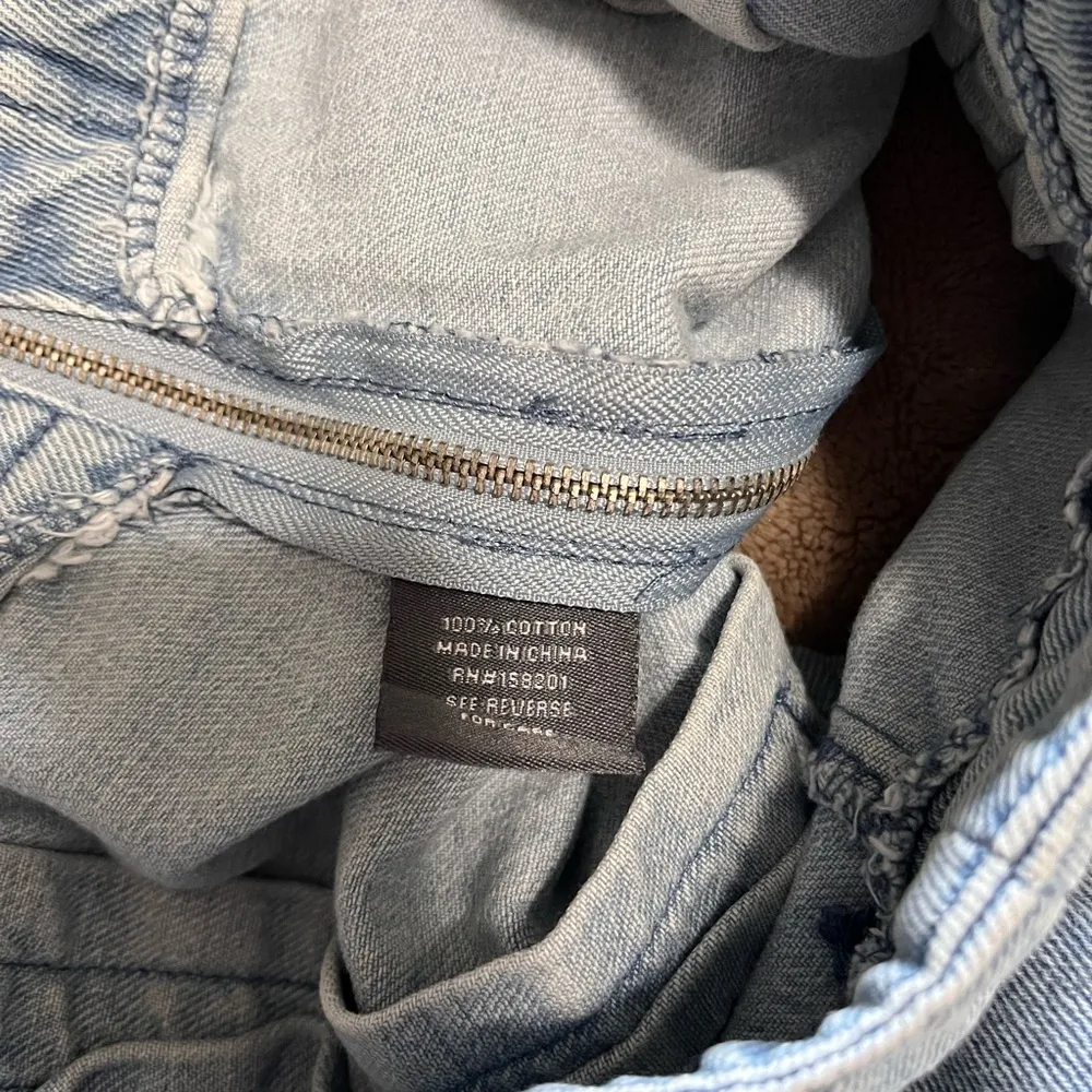 CALI 1850 Pleated Y2K High Rise Belted Denim Jean Skort Women’s Sz S EUC Blue - Image 5