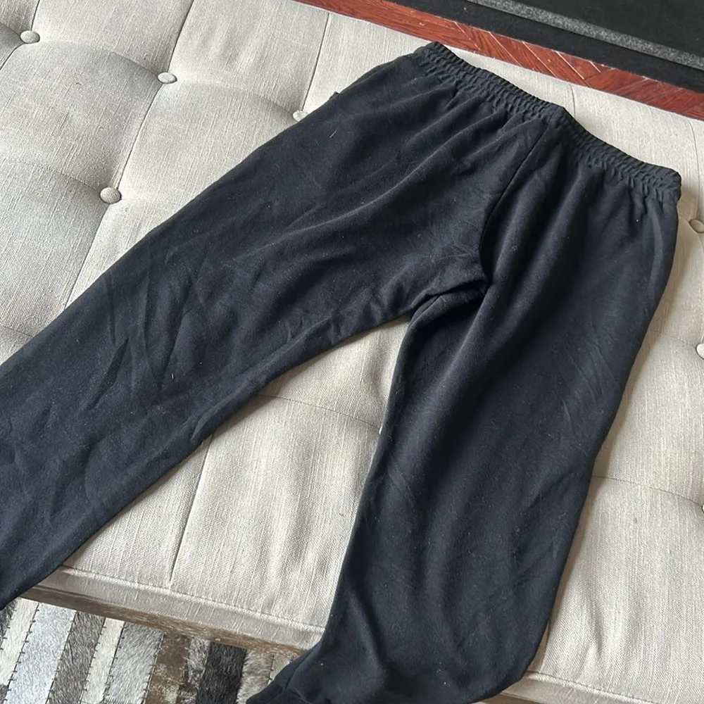 Free People Movement Black Jogger Sweatpants Size Large - Image 8