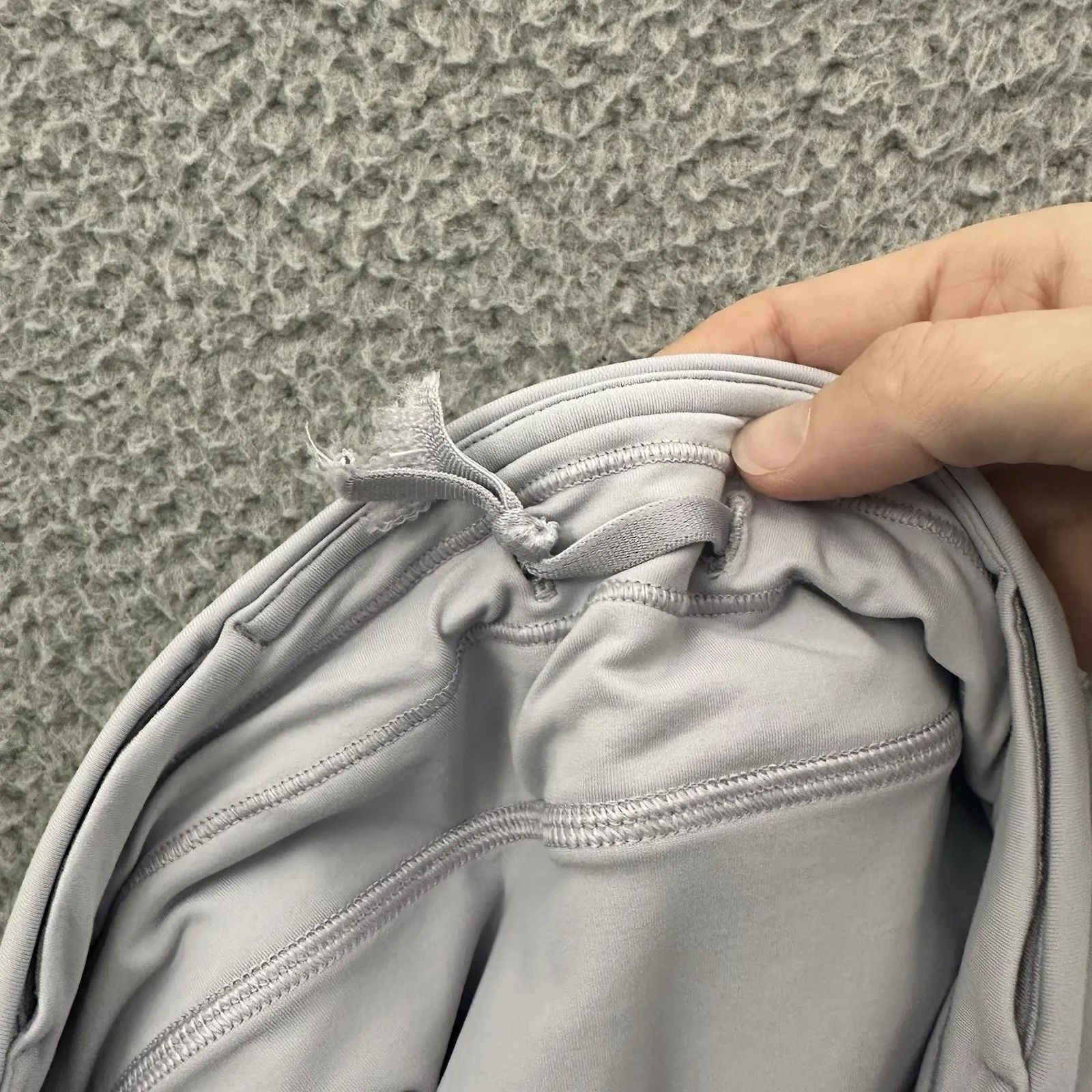 Lululemon Play Off The Pleats Skirt‎ Skort Gray Athletic Athleisure Tennis W 10 - Image 5