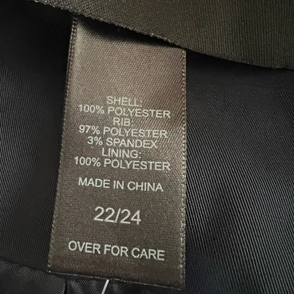 Ashley Stewart Cropped Bomber Style Jacket, Brand New size 22/24 - Navy - Image 4