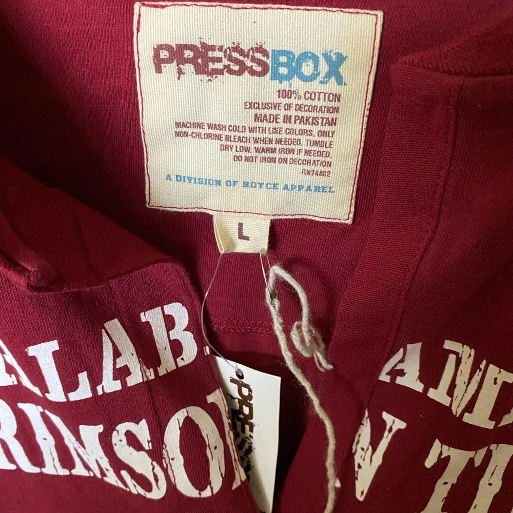 Alabama Crimson Tide   long sleeve shirt NWT - Image 2