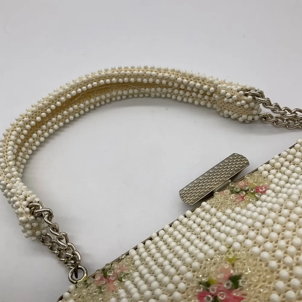VINTAGE CORDÉ BEADS HANDBAG - Image 5