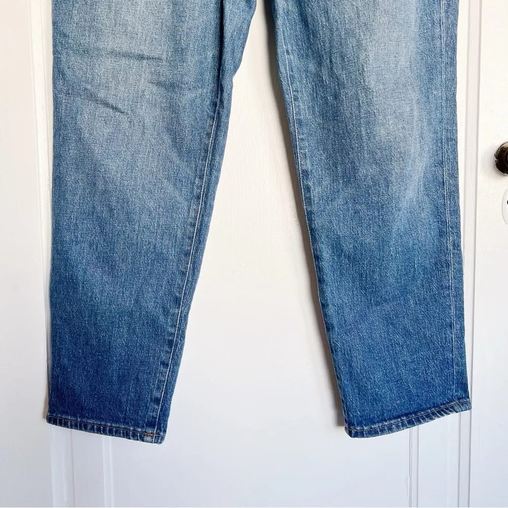 Madewell • Classic Straight Jeans in Coldbrook Wash slim ankle cropped blue - Image 10