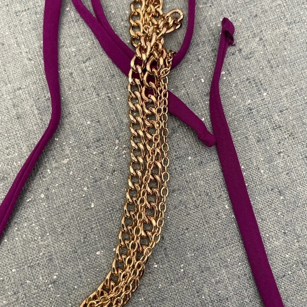 Beach Bunny  Everything That‎ Glitters Bikini Top nwt - Image 4