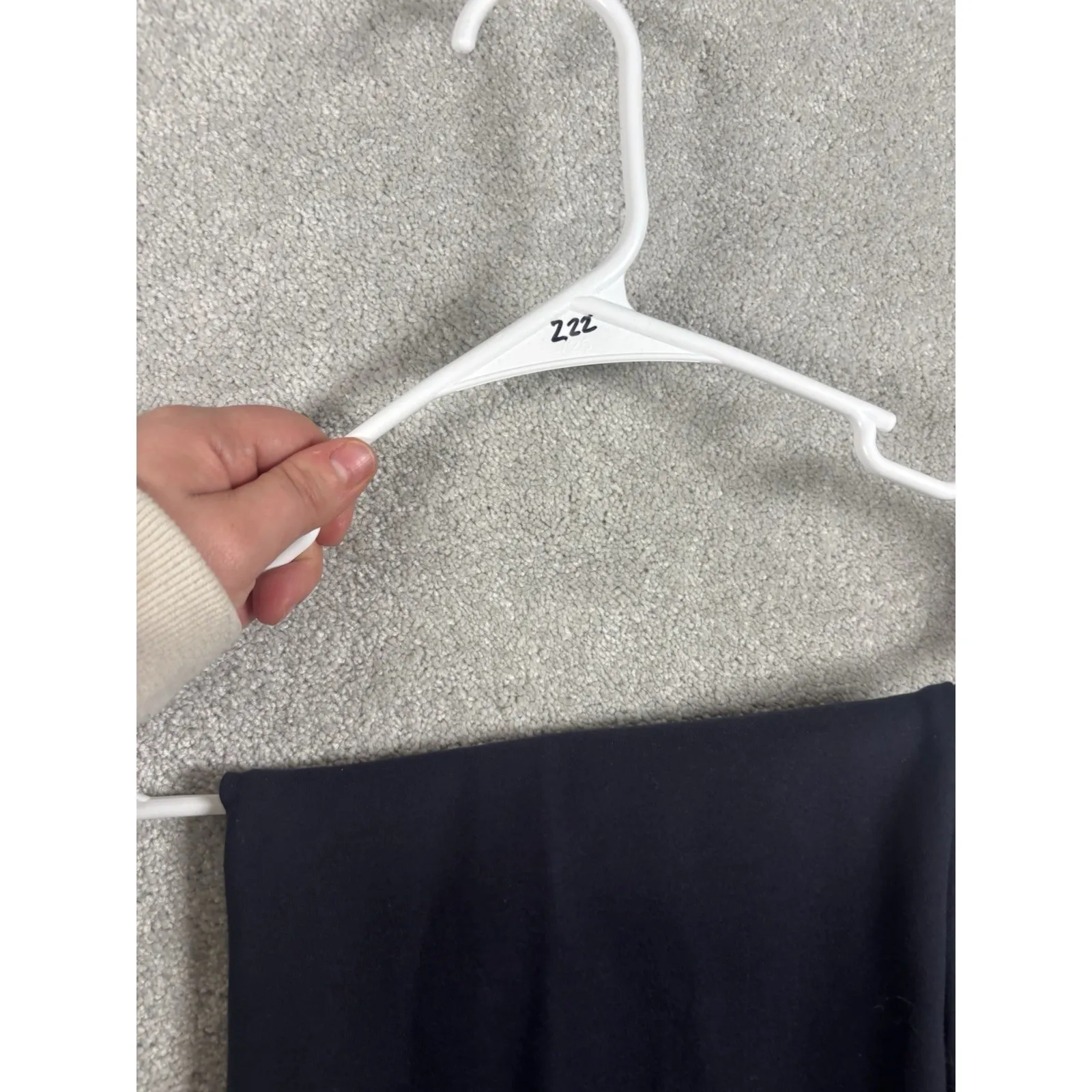 Spanx Pintuck Ponte Flare Pants Size XL Pet Navy Supersmooth PerfectFit Stretch - Image 11