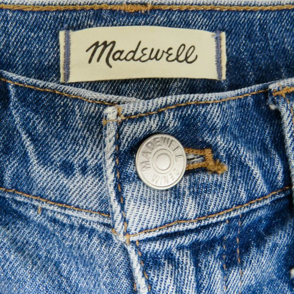 Madewell The High-Rise Slim Boyjean Size 26 Skinny Straight Leg Jeans - Image 8