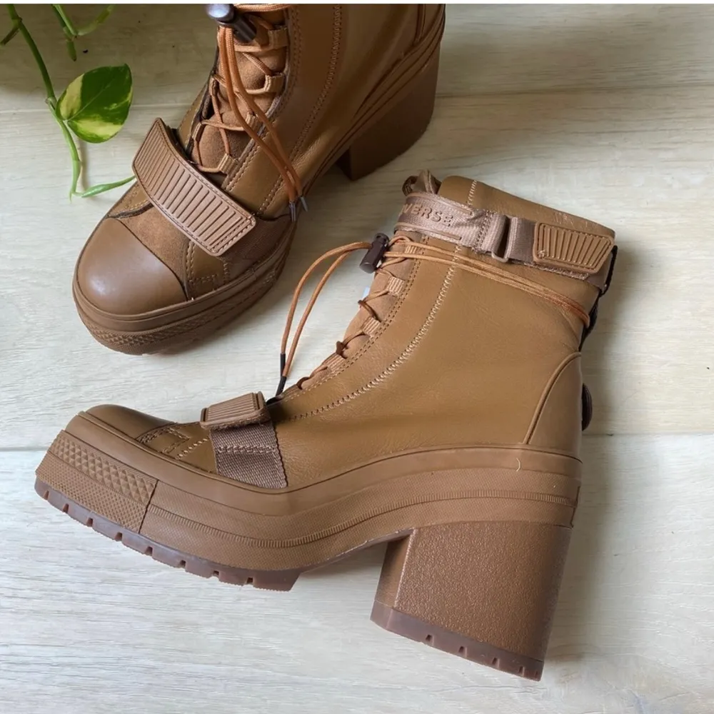 Converse Chuck Taylor All Star GR82 Boots in Camel Brown Combat Boots Size 9 NEW - Image 5
