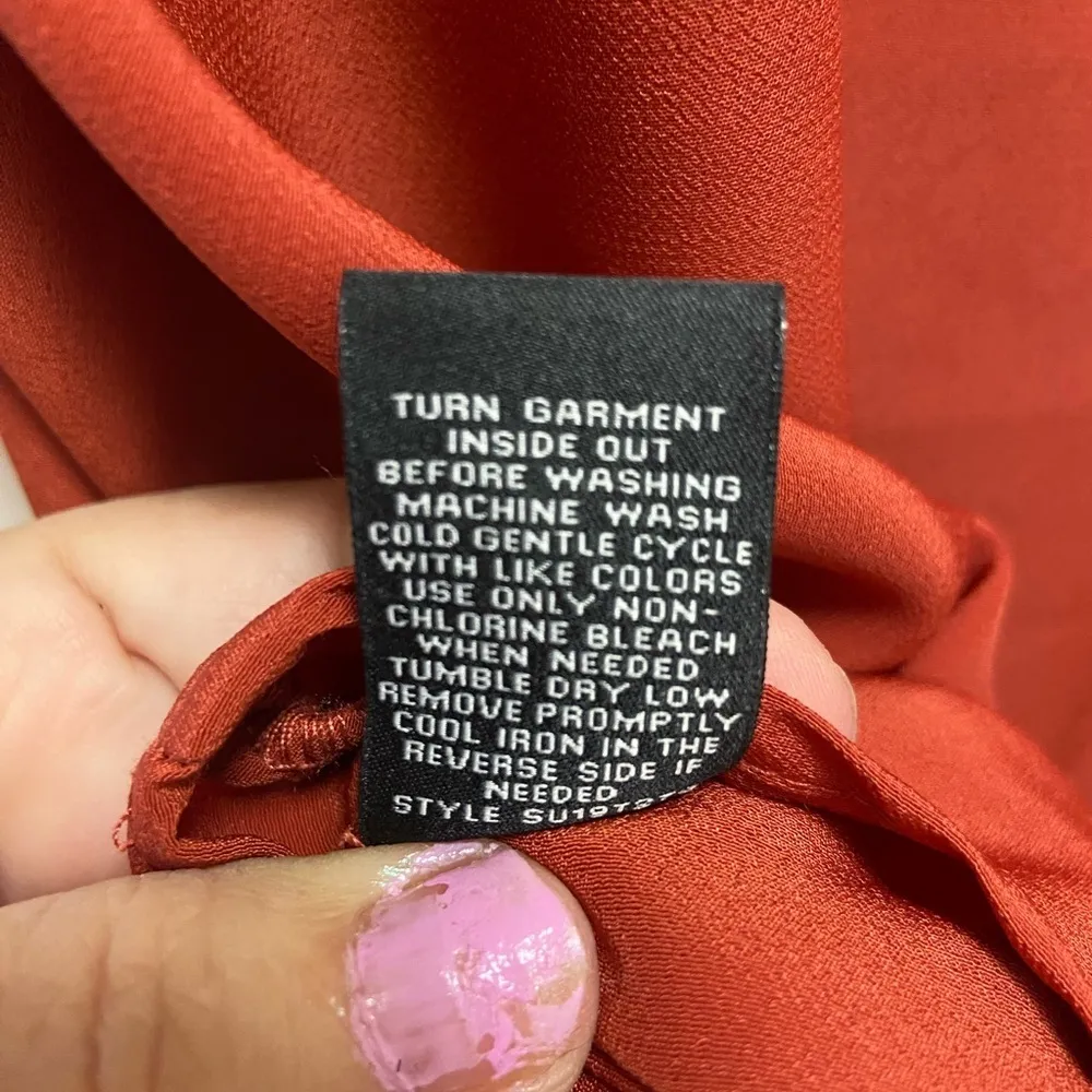 East Adeline women’s rust red tank‎ nwt size 1x Brown - Image 5