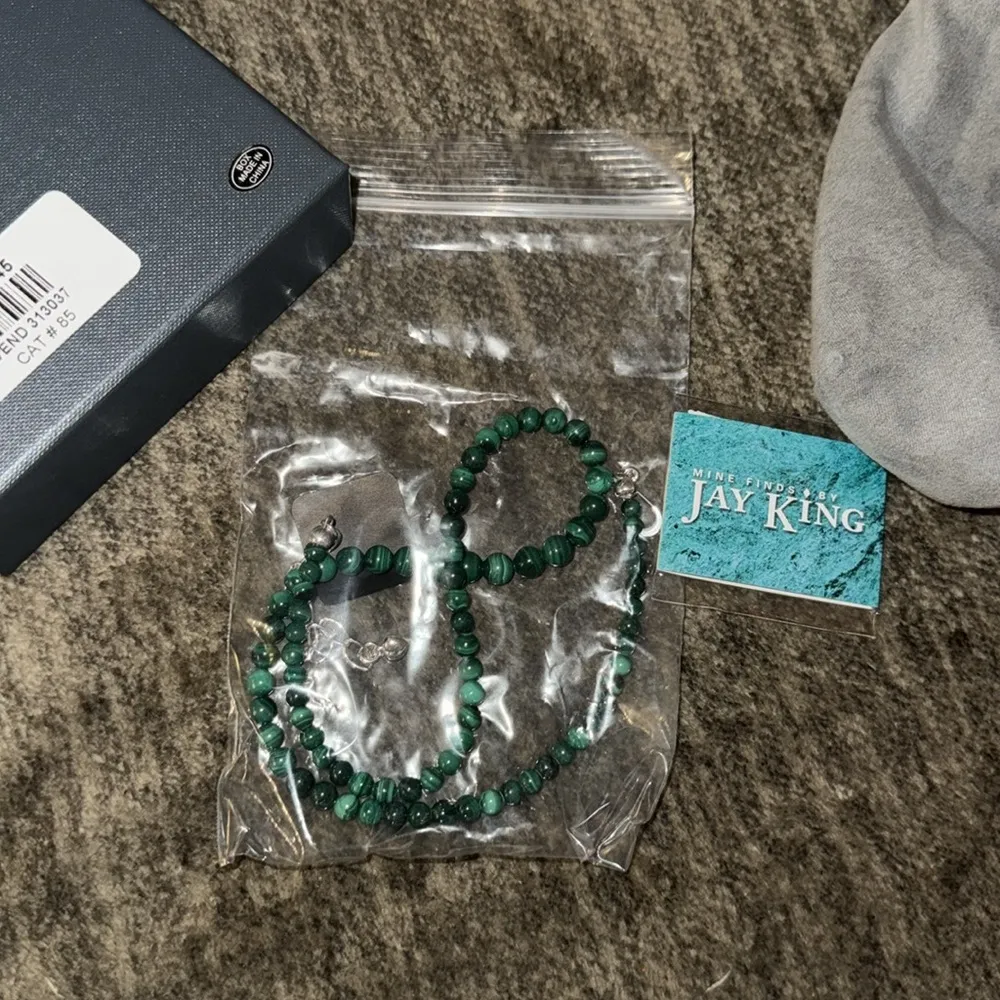 Jewelry‎ Necklaces
Jay King Malachite Bead Sterling Silver Necklace - Image 4