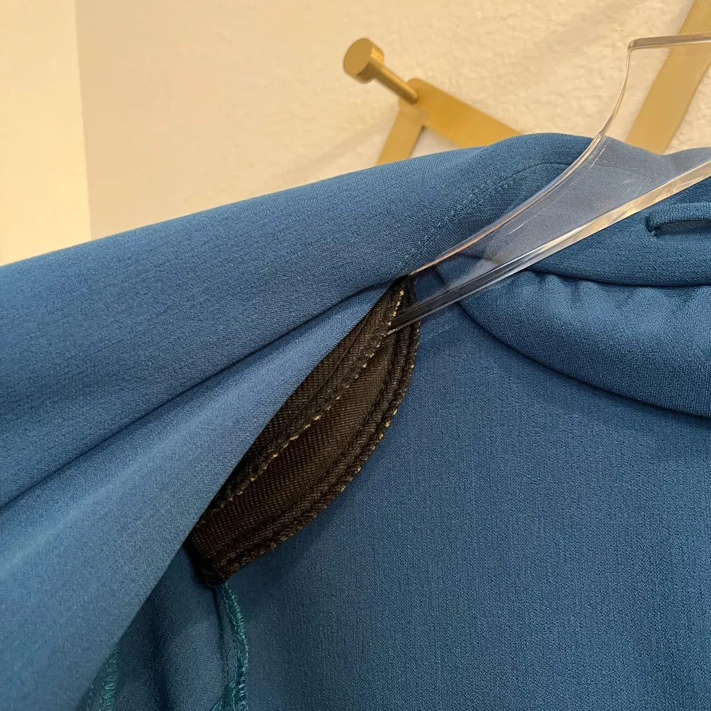 Anthracite By Muse Nordstrom Open Blazer Teal Large Blue - Image 7