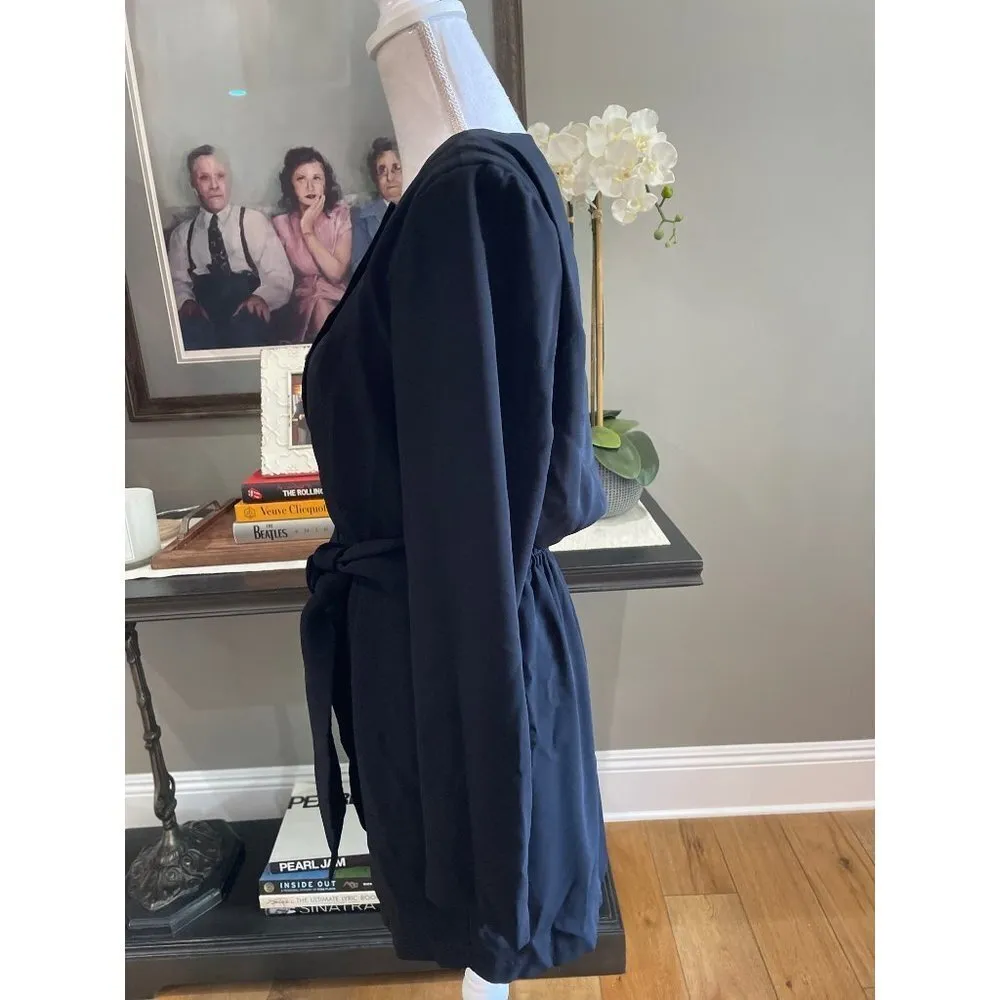 Amanda Uprichard Franconia Dress Black Womens Size Small - Image 9