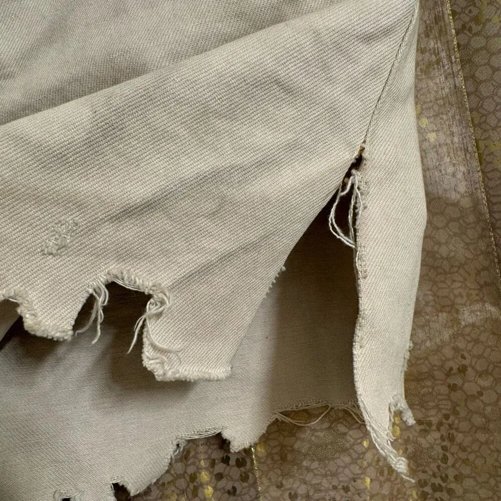 Free People We The Free Borderline Southwestern Cutoff Shorts Size 31 - Image 6