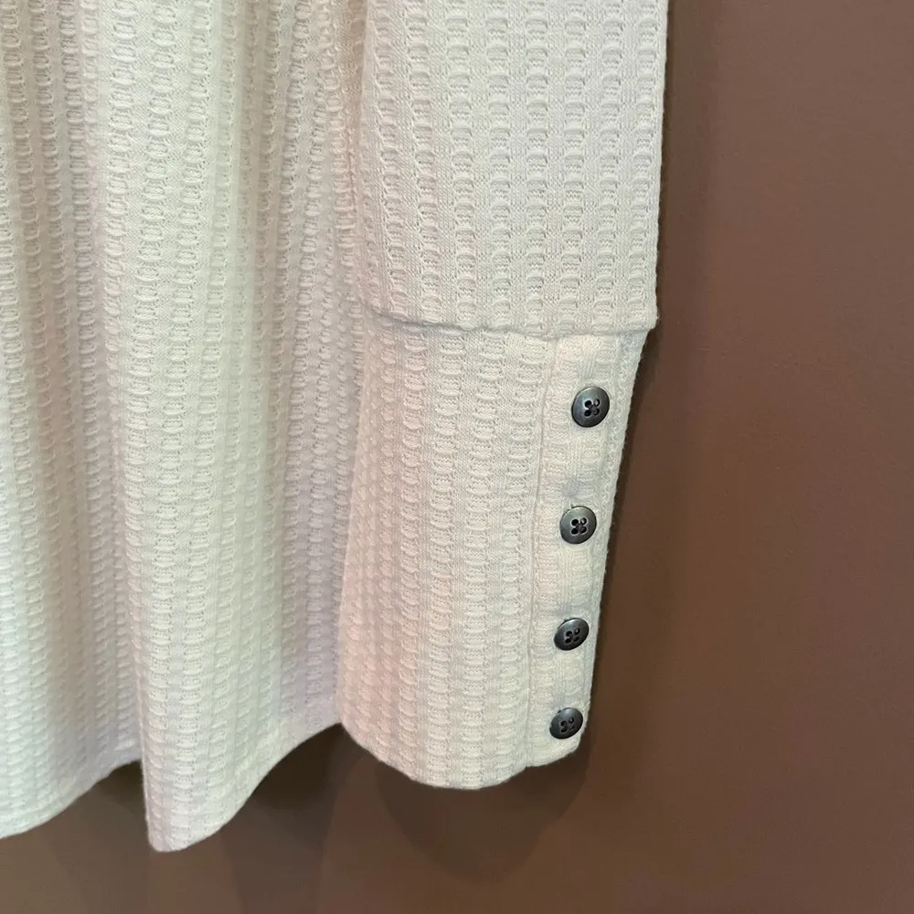 NWT CHASER Thermal Long Sleeve Button Cuff‎ Shirt S - Image 3