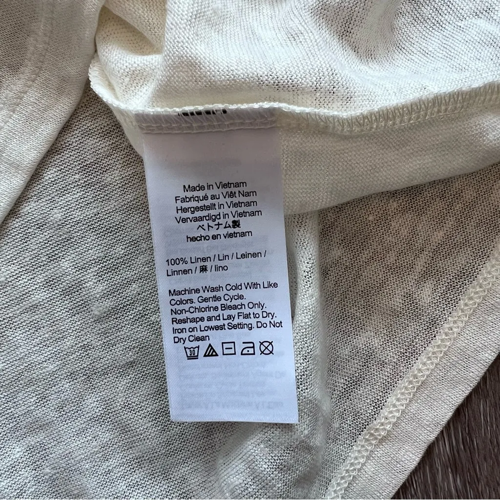 NWT J. Crew collection tee 100% linen Nantucket bike graphic‎ - Image 6