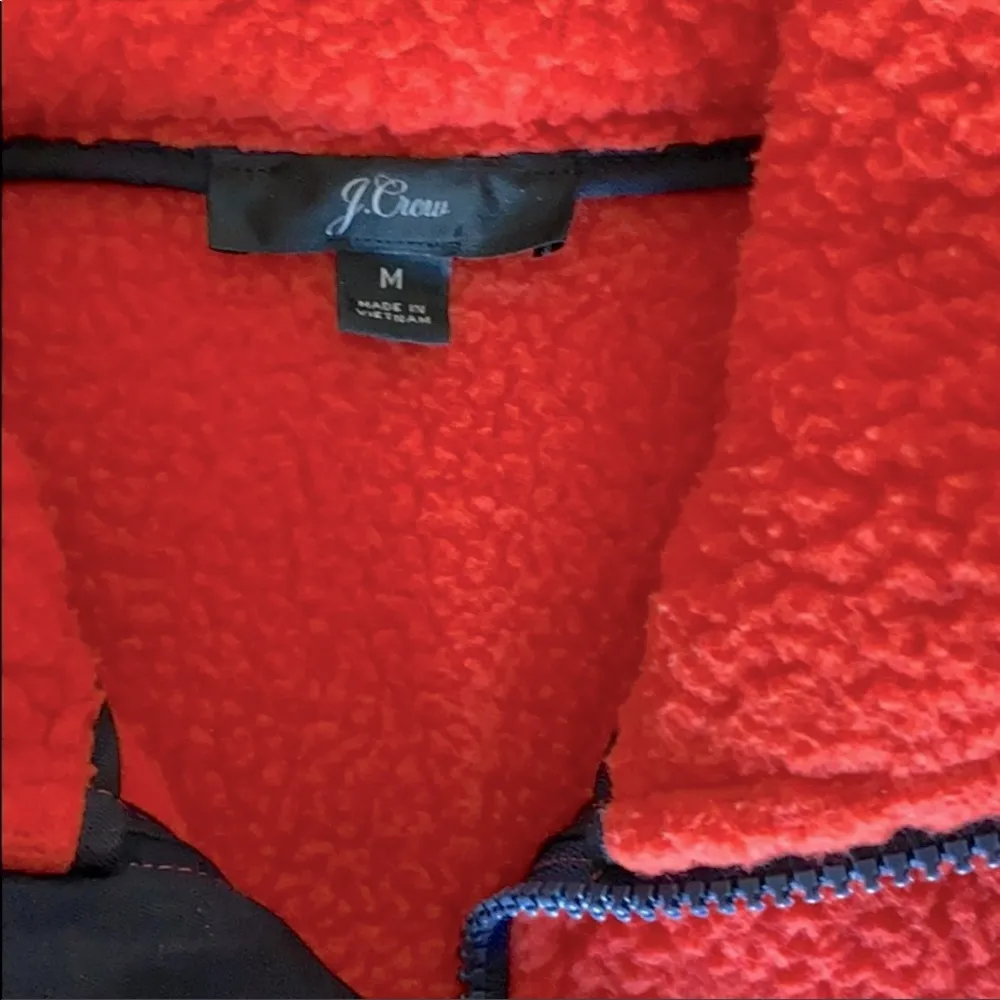 ❤️‍🔥 JCrew Polartec Fleece 1/2 zip ❤️‍🔥~med - Image 6