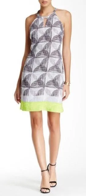 Lime Punch T-back Shift Dress - Image 2