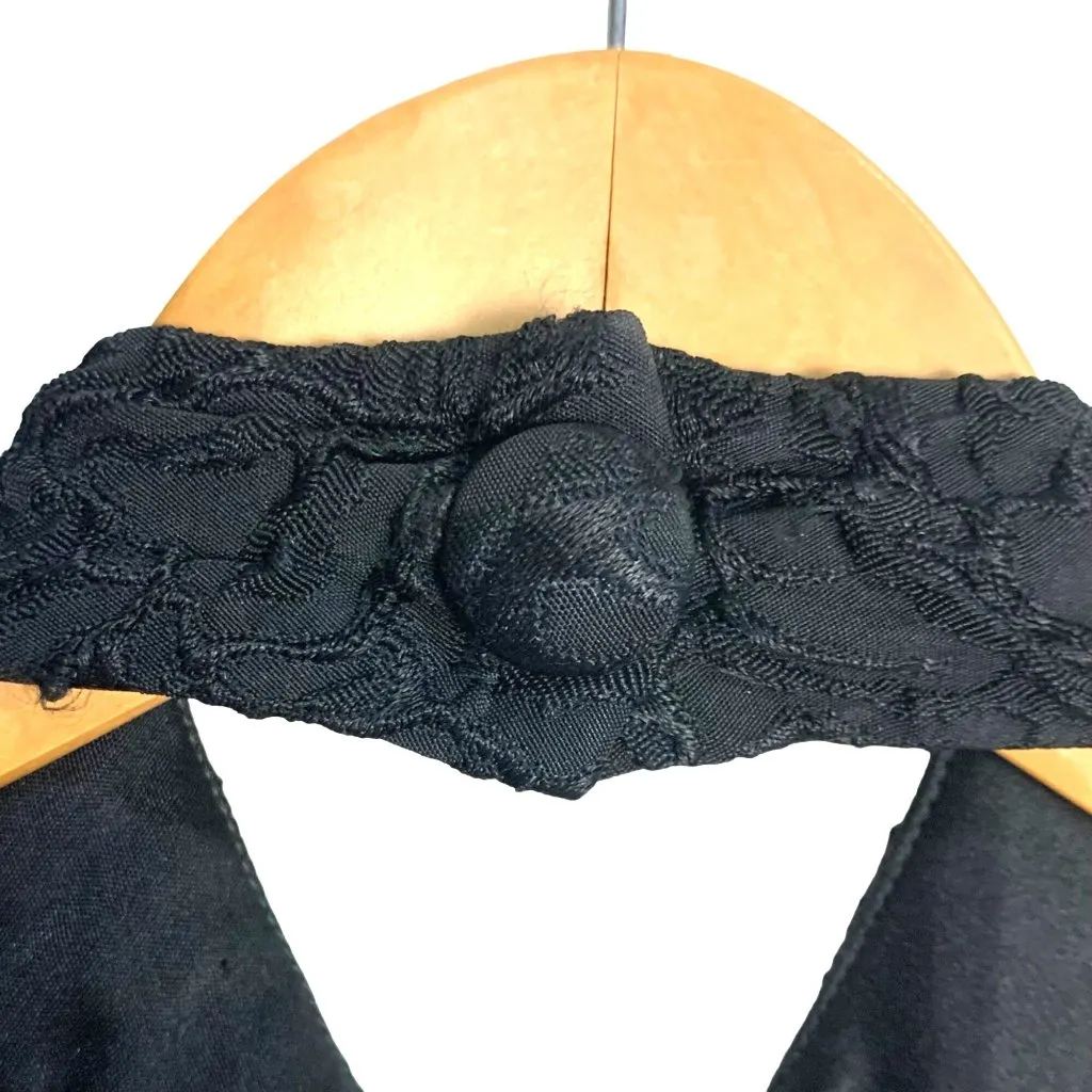 Wilma Flintstone Maxi Column Stretch Dress VTG Y2K M Faux Pearl Necklace Cosplay - Image 7