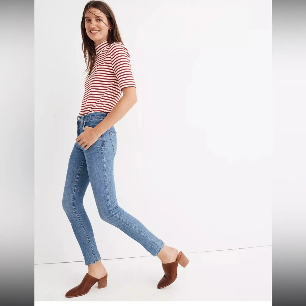 Madewell Tall 9” High Rise Skinny Jeans in Comfort Stretch: Eco Edition 37 Tall - Image 21
