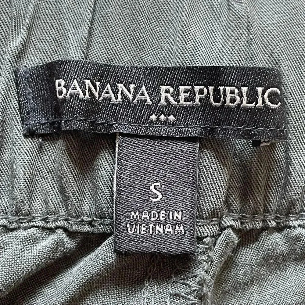 Banana Republic Utility Jogger Green Tencell Womens Pants SZ S - Image 8