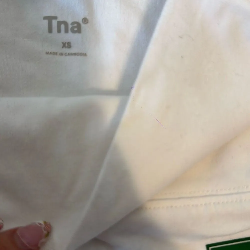 TNA aritzia white leggings size Xs White - Image 3