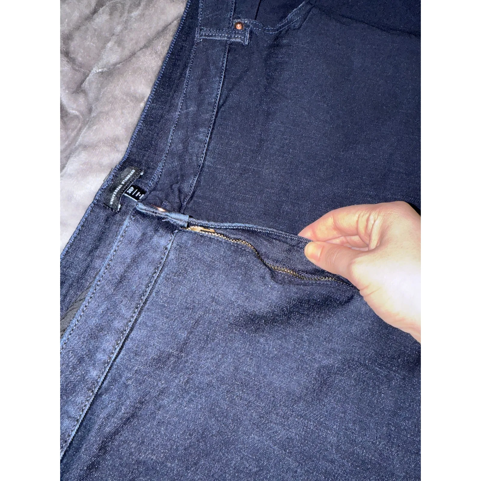 NWT Universal Standard Size 36 Petite Dark Indigo Seine Jeans Skinny 24” - Image 5