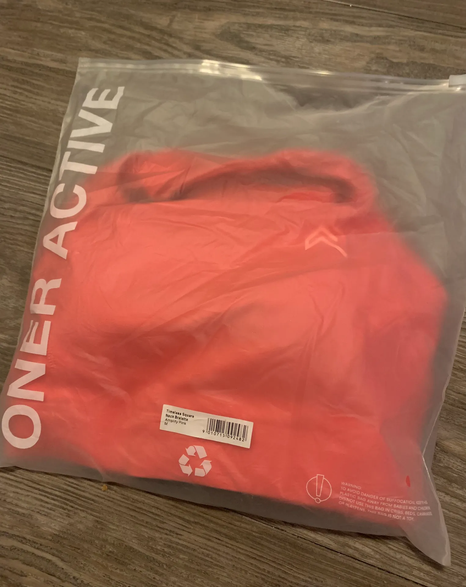 Timeless Square Neck Bralette/Amplify Pink - Image 6