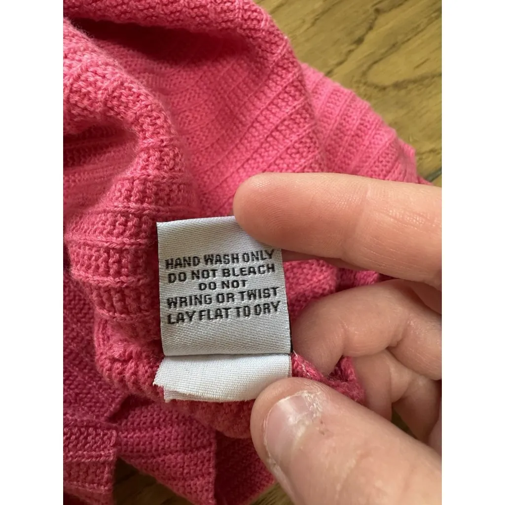 Habitat‎ Clothes To Live In Tunic Sweater S Knit Oversized Artsy Lagenlook Cozy - Image 11