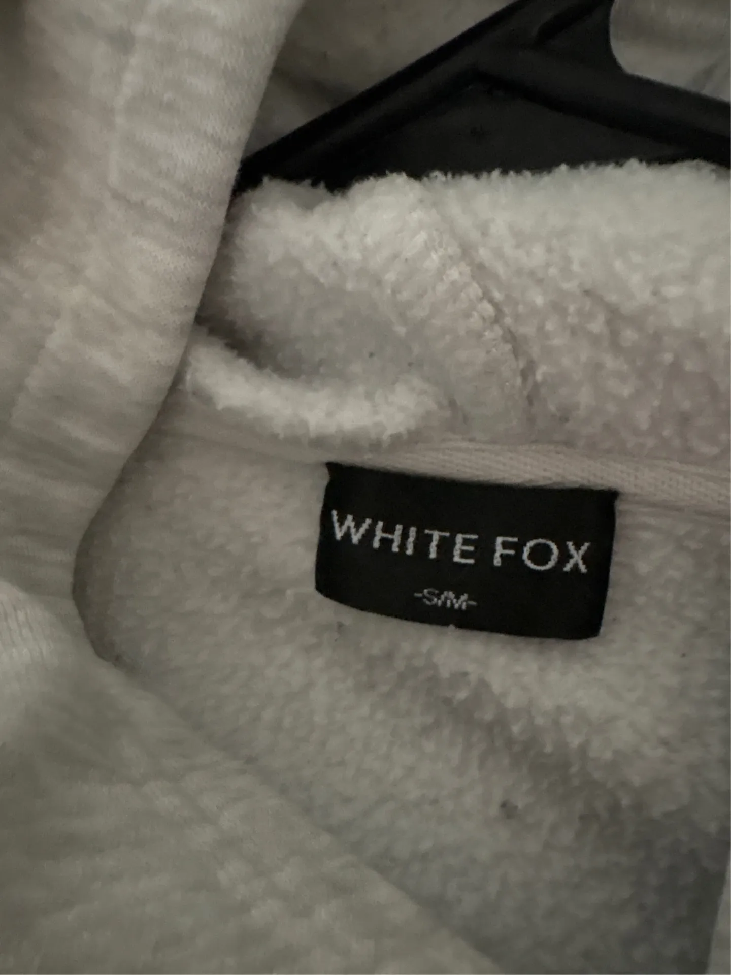 White Fox Hoodie Boutique Oversized - Image 3