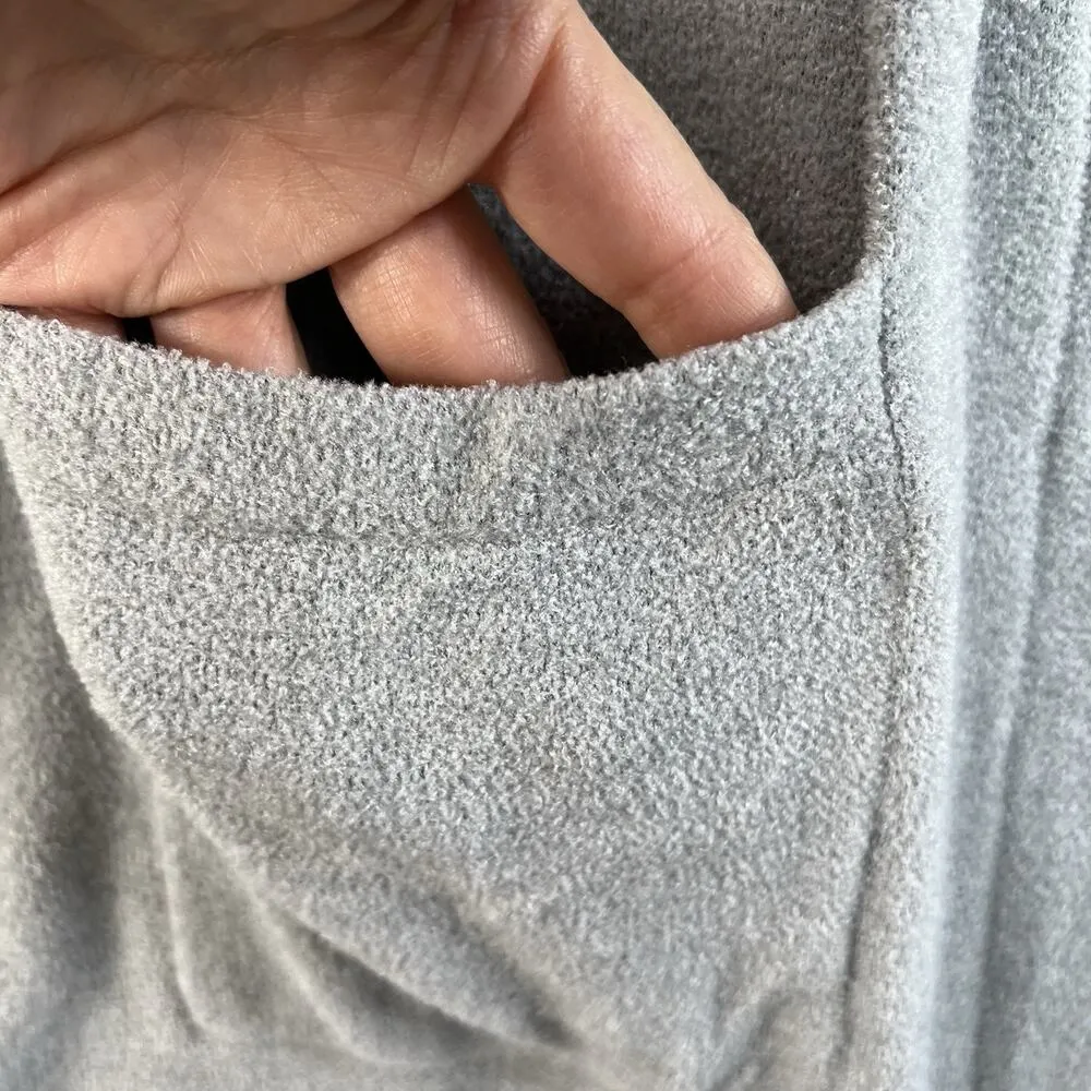 Barefoot Dreams Medium M Cozychic Ultra Lite Sleeveless Long Cardigan Sweater - Image 4