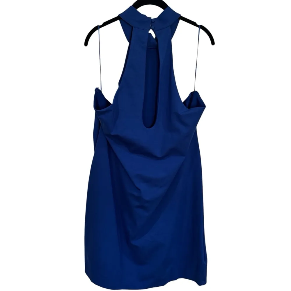 Remi x Revolve Carli Mini Halter Dress in Baltic Blue Women's Size 3X - Image 5