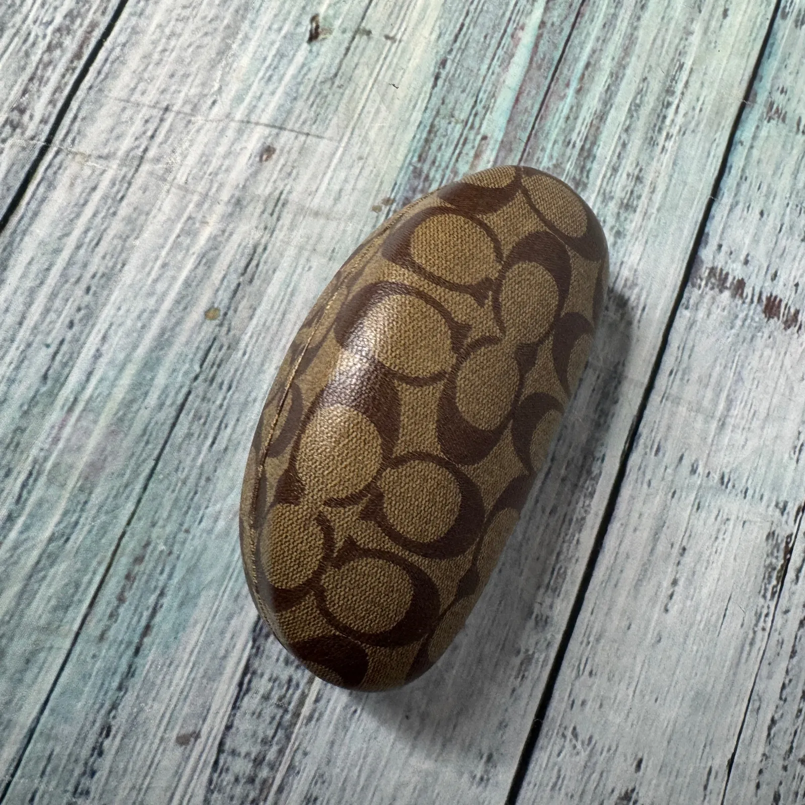 Coach Signature C Logo Glasses Sunglasses Hard Shell Case - Image 2