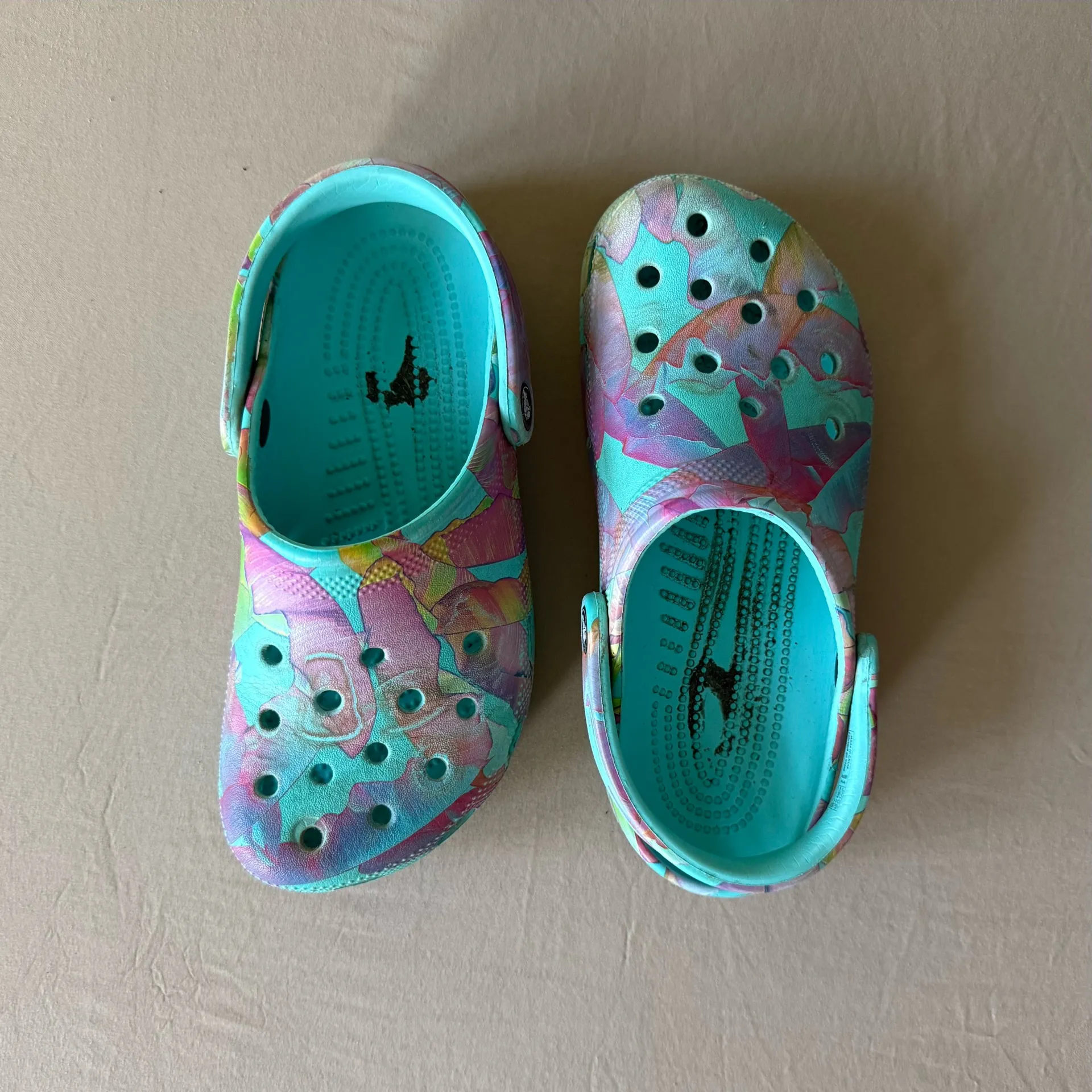 Crocs Classic Neptune Palm Leave Clogs - Image 3