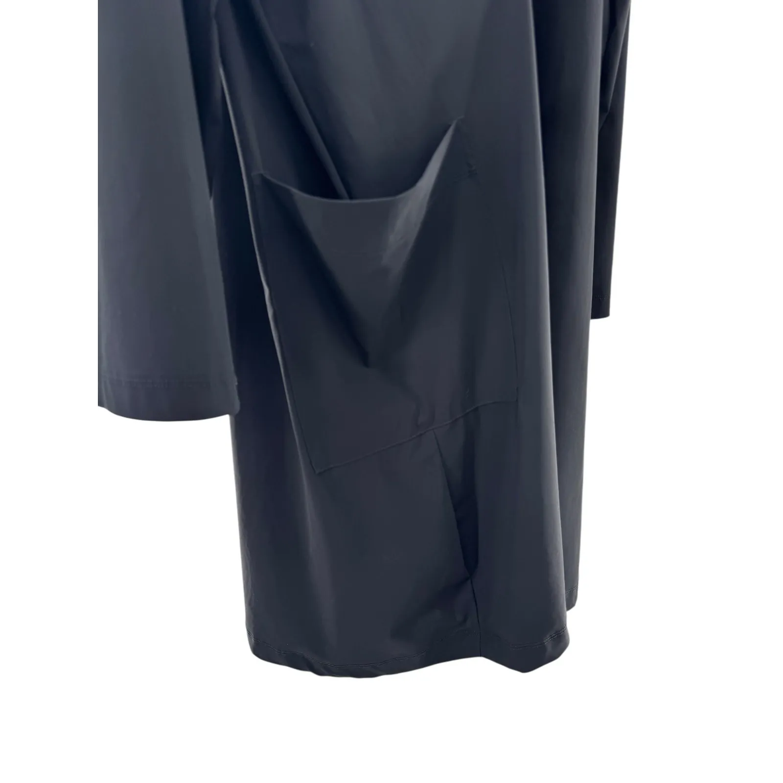 Bryn Walker Black Cowl Neck Long Sleeve Tunic Dress Plus Size 3X Italian Fabric - Image 7