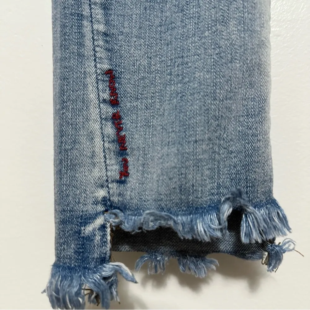 One Teaspoon Freebirds II Low Waist Skinny Denim Cobaine 28 - Image 9