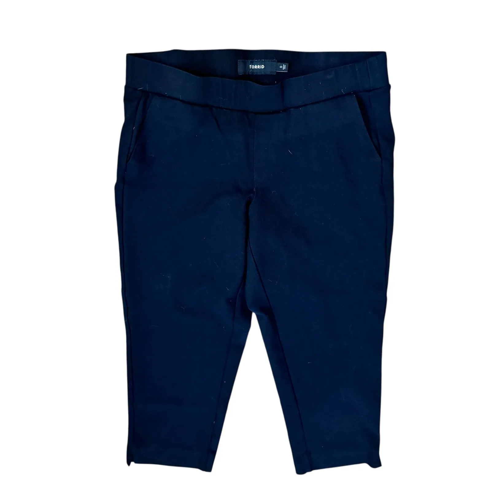 Torrid Cropped Pants Stretch Career Casual Black Torrid Size‎ 0 - Image 6