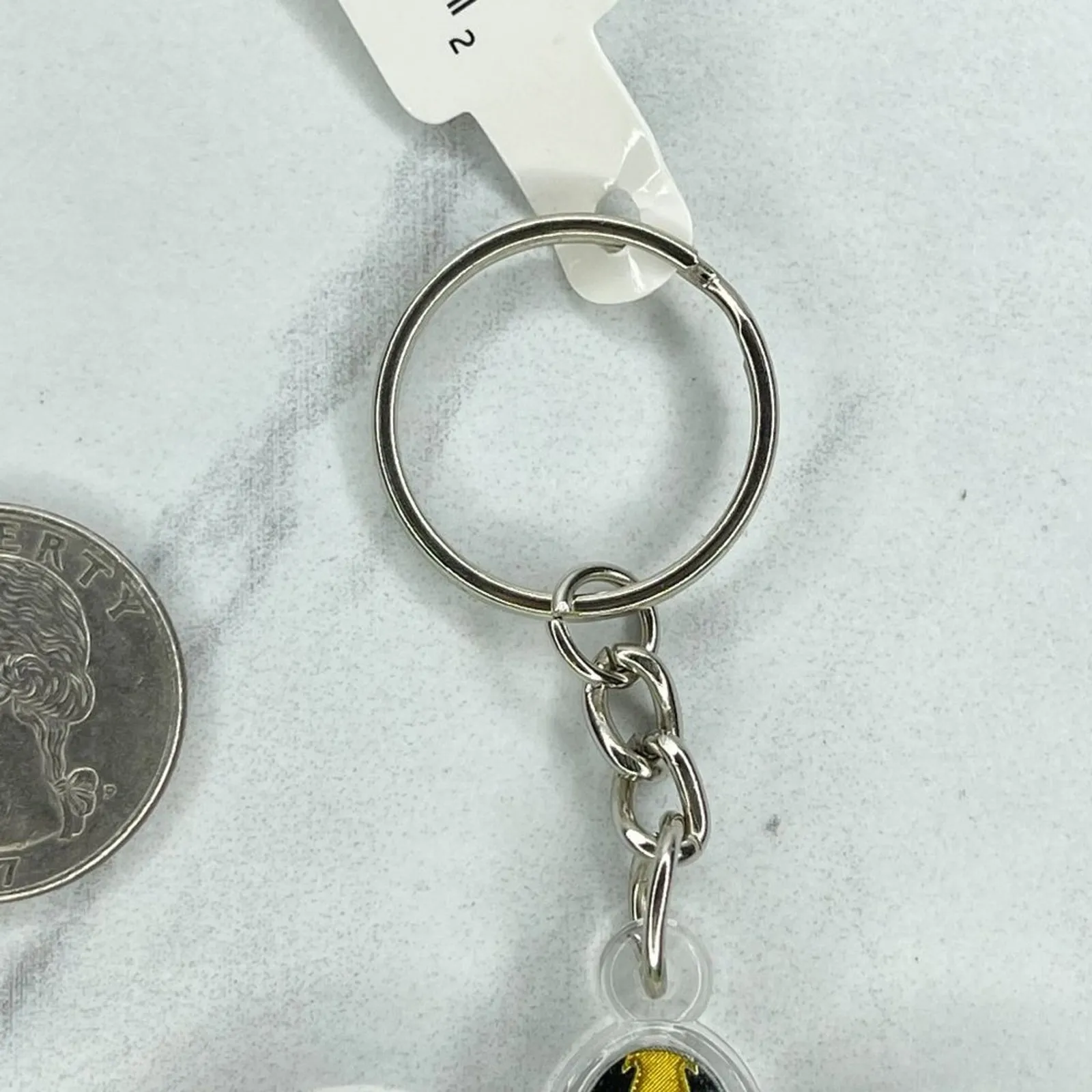 Turtle Tribal Acrylic Foil Keychain Keyring - Image 8