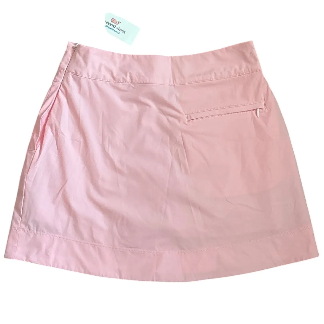 Vineyard Vines Performance Golf Core A-Line Skort in Flamingo Pockets‎ Size XXS - Image 5