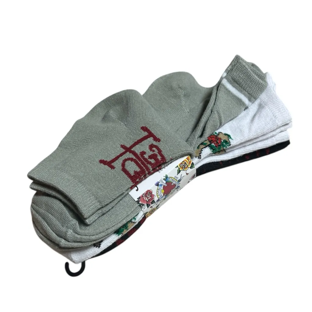 Ed Hardy 6-Pack Quarter Socks - Image 5