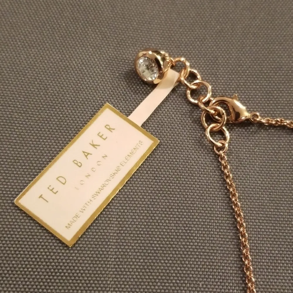💕TED BAKER💕 Chelo Crystal Breeze Necklace ~ Rose Gold NWT - Image 6